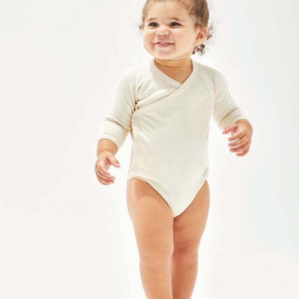 BABY L/S KIMONO BODYSUIT Thumbnail