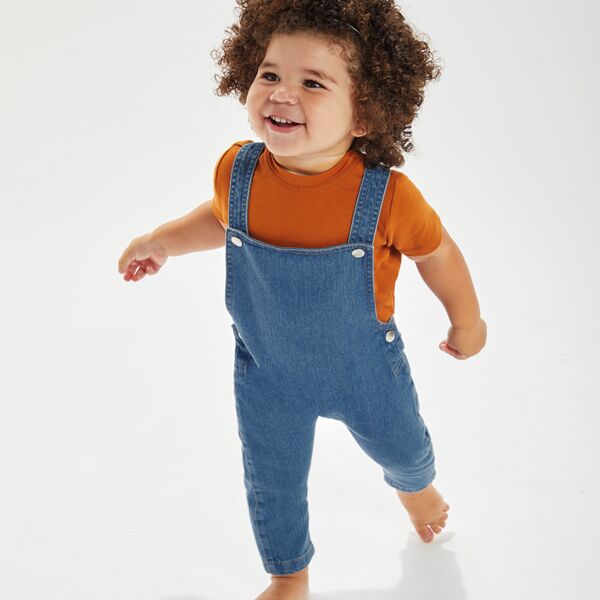 BabyBugz Baby Rocks Denim Dungarees Thumbnail