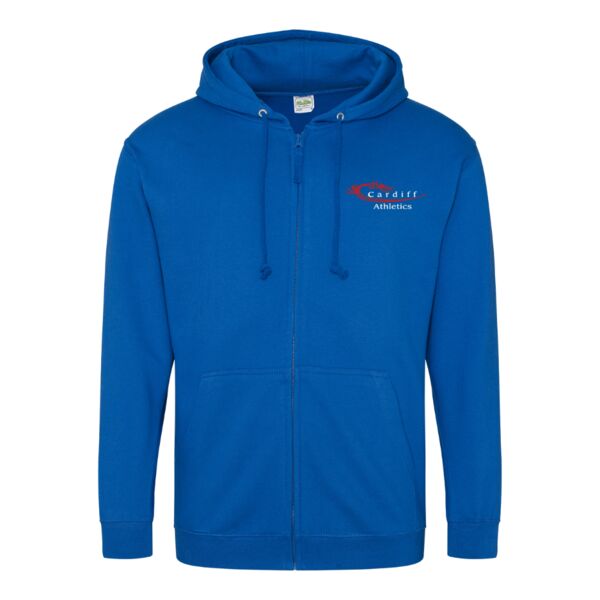 Cardiff Athletics Zip Hoodie Thumbnail