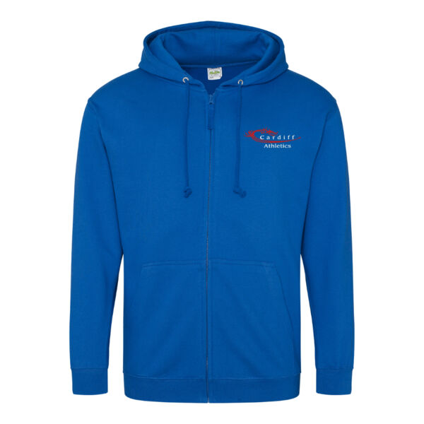 Cardiff Athletics Zip Hoodie Thumbnail